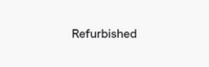 refurbished