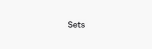 sets